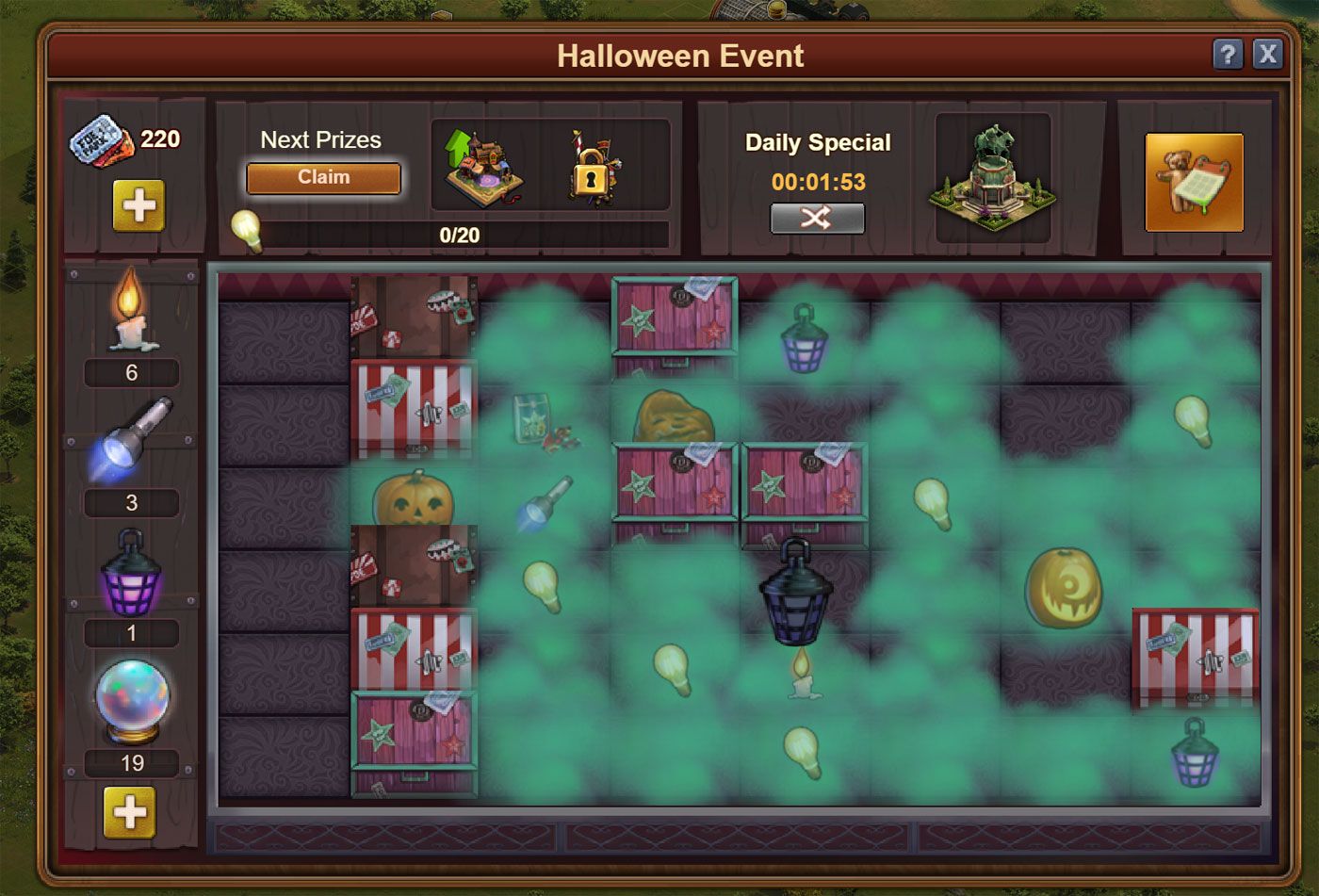 forge of empires halloween event 2017 quest list