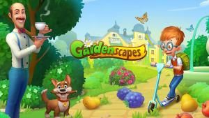 online flash game gardenscapes