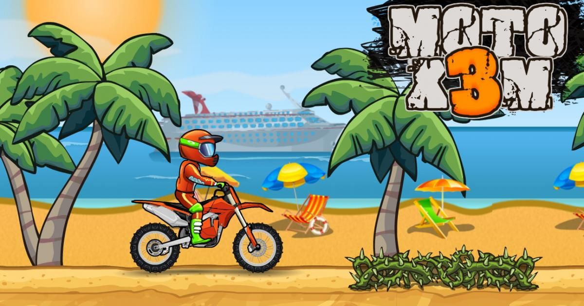 moto x3m bike race game download mod apk
